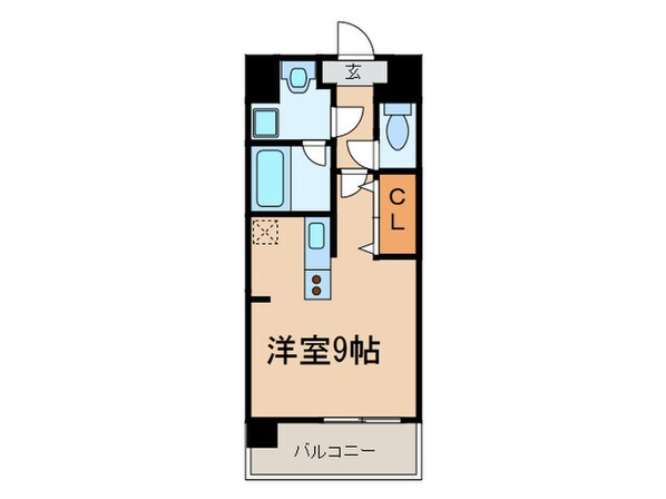 メイプルコ－ト布池の物件間取画像